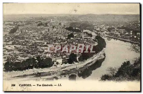 Cartes postales Cahors Vue Generale