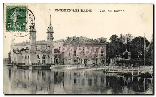 Cartes postales Enghien les Bains Vue du Casino