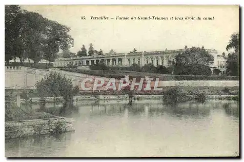 Ansichtskarte AK Versailles Facade du Grand Trianon et bras droit du Canal