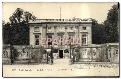 Ansichtskarte AK Versailles Le Petit Trianon La facade