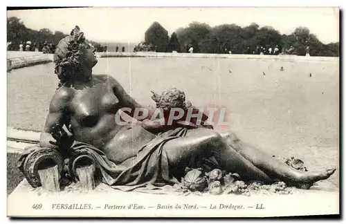 Ansichtskarte AK Versailles Parterre d Eau Bassin du Nord La Dordogne