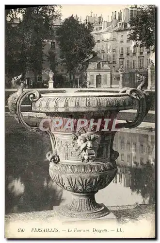 Cartes postales Versailles Le Vase aux Dragons