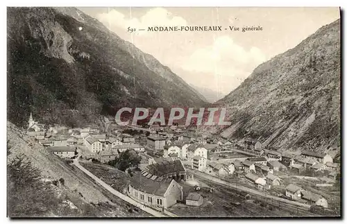 Cartes postales Modane Fourneaux Vue Generale