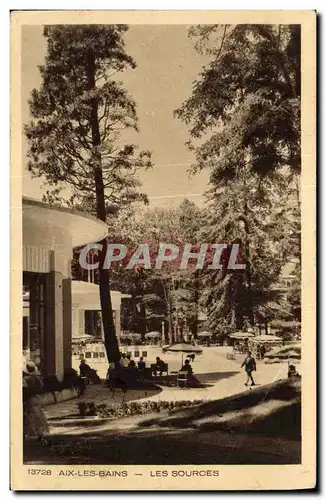 Cartes postales Aix Les Bains Les Sources