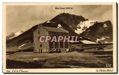 Cartes postales Col de l Iseran Le chalet hotel