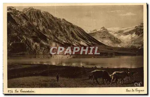 Cartes postales La Tarentaise Lac de Tignes