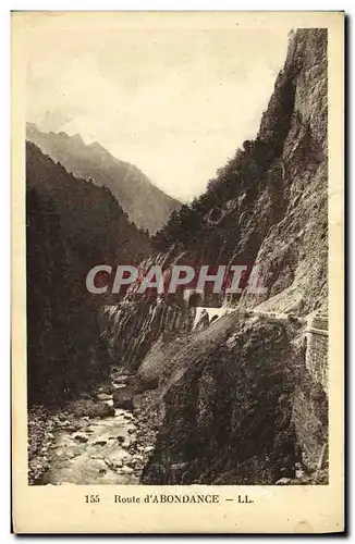 Cartes postales Abondance Route