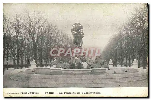 Cartes postales Paris La Fontaine de L Observatoire