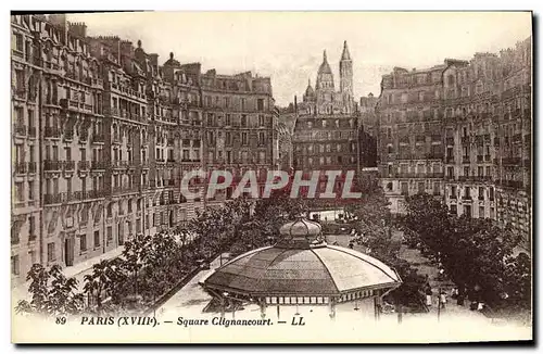 Cartes postales Paris Square Clignancourt