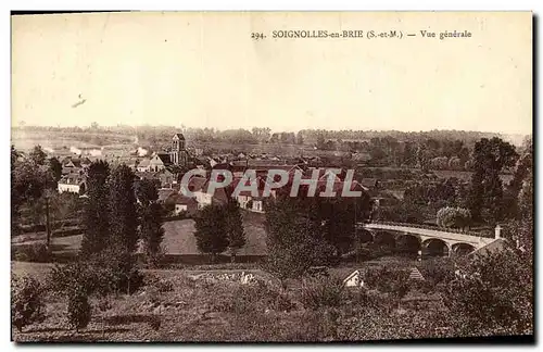 Cartes postales Soignolles en Brie Vue Generale