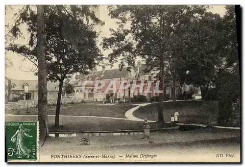 Cartes postales Ponthierry Maison Desforges