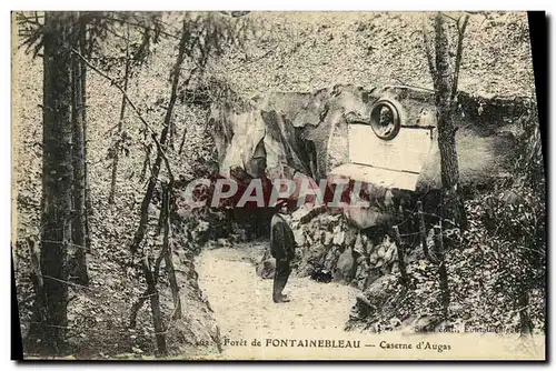 Cartes postales Fontainebleau Caserne d Augas