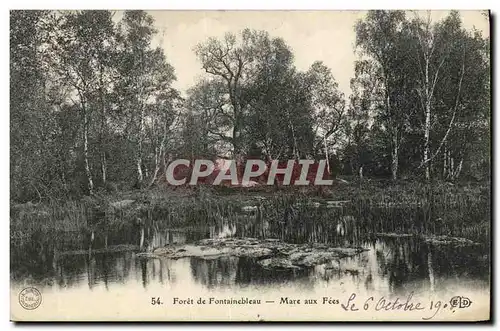 Cartes postales Fontainebleau Mare aux Fees