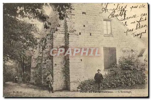 Cartes postales Foret Fontainebleau L Ermitage