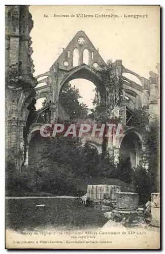 Cartes postales Environs de Villers Cotterets Longpont