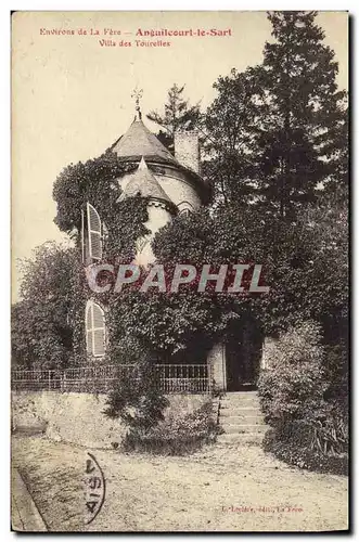 Ansichtskarte AK Environs de la Fere Anguilcourt le Sart Villa des Tourelles