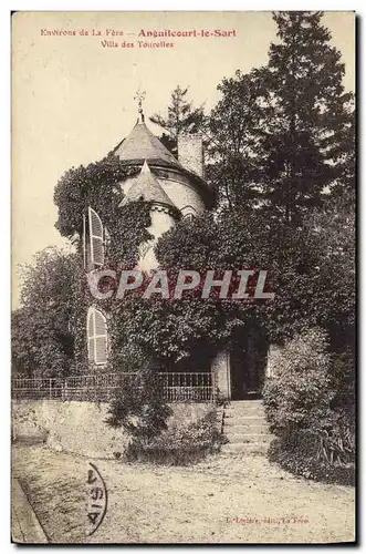 Cartes postales Environs de la Fere Anguilcourt le Sart Villa des Tourelles