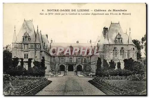 Ansichtskarte AK Notre Dame De Liesse Chateau de Marchais