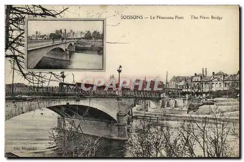 Cartes postales Soissons Le Nouveau Pont