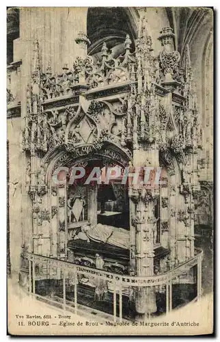 Ansichtskarte AK Bourg Eglise de Brou Mausolee de Marguerite d Autriche