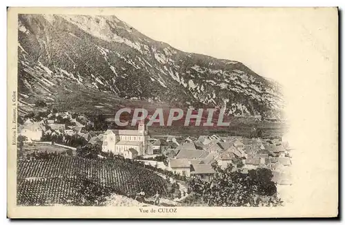 Cartes postales Vue de Culoz