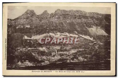 Cartes postales Environs de Belley La Dent du Chat
