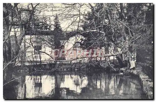 Cartes postales Divonne les Bains La source Vidart Publicite Ptrole Hahn pour les Cheveux Shampoing Coiffeur