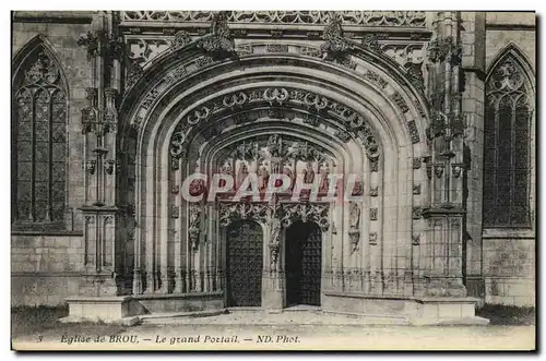 Cartes postales Bourg Eglise Le grand Portail