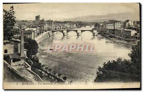 Cartes postales Romans Vue Generale et L Isere