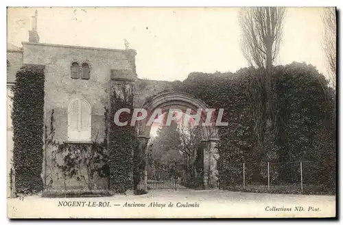 Ansichtskarte AK Nogent Le Roi Ancienne Abbaye de Coulombs