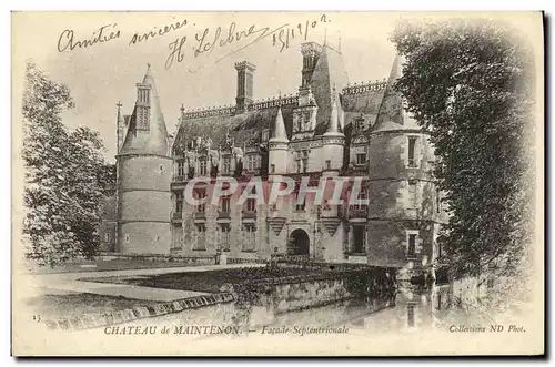 Ansichtskarte AK Chateau de Maintenon Facade Septentrionale