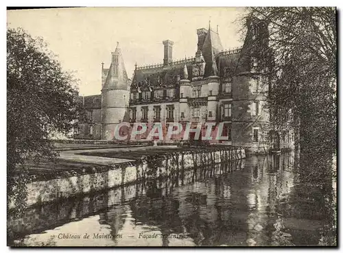 Cartes postales Chateau de Maintenon Facade Septentrionale