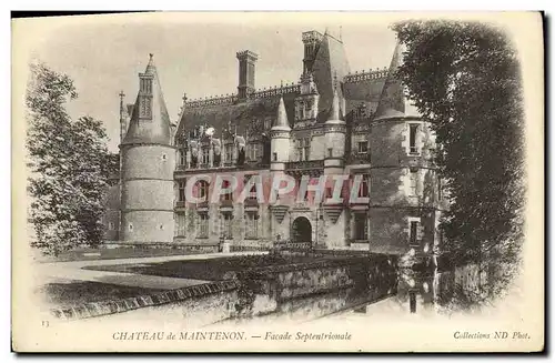 Ansichtskarte AK Chateau de Maintenon Facade Septentrionale