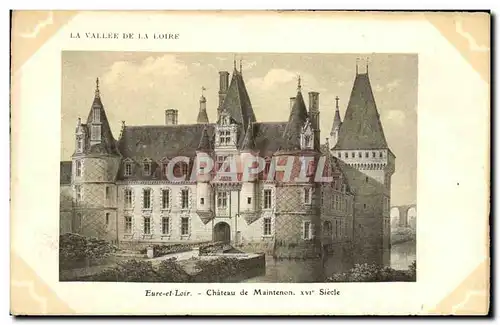 Cartes postales Eure et Loire Chateau de Maintenon