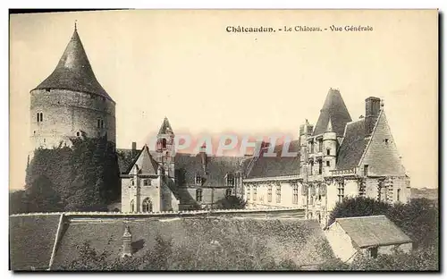 Cartes postales Chateaudun Le Chateau Vue Generale