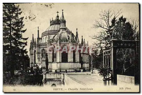 Cartes postales Dreux Chapelle Saint Louis