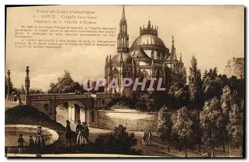 Cartes postales Dreux Chapelle Saint Louis Sepulture de la Famille d Orleans