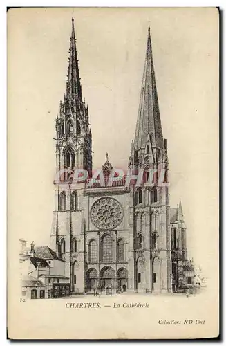 Cartes postales Cathedrale de Chartres