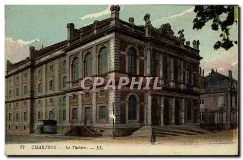 Cartes postales Chartres Le Theatre