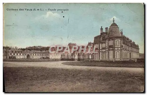 Ansichtskarte AK Chateau des Vaux Facade principale