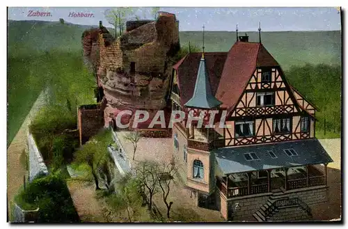 Cartes postales Zubern Hohbarr