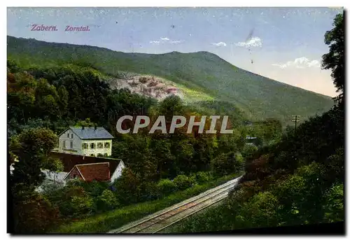 Cartes postales Zabern Zorntal