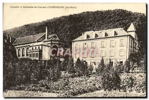 Cartes postales Chapelle et Infirmerie du Couvent d Oberbronn