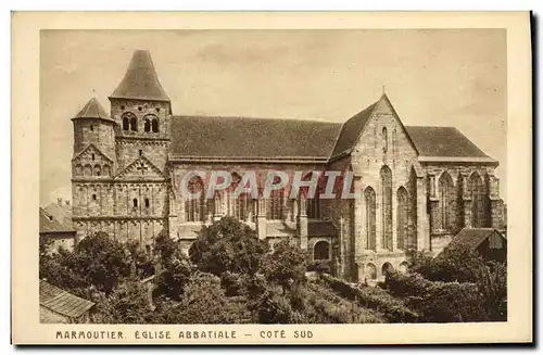 Ansichtskarte AK Marmoutier Eglise Abbatiale Cote Sud