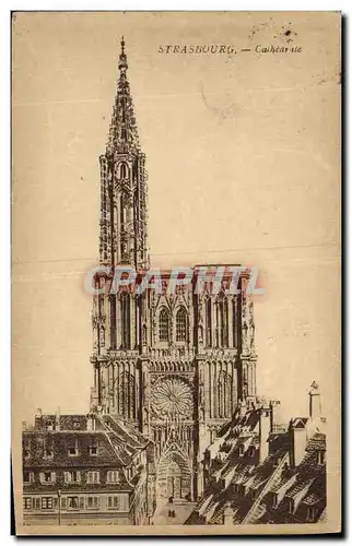 Cartes postales Strasbourg Cathedrale