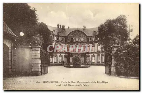 Cartes postales Strasbourg Palais du Haut Commissariat de la Republique