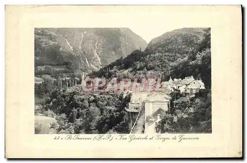 Ansichtskarte AK St Sauveur Vue Generale et Gorges de Gavarnie