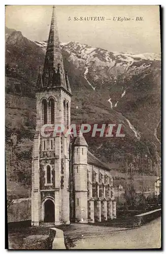 Cartes postales St Sauveur L Eglise