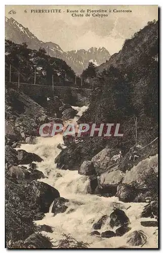 Cartes postales Pierrefitte Route de Pierrefitte a Cauterets Chute de Calypso