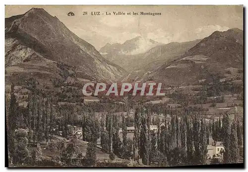 Cartes postales Luz La Vallee et Les Montagnes